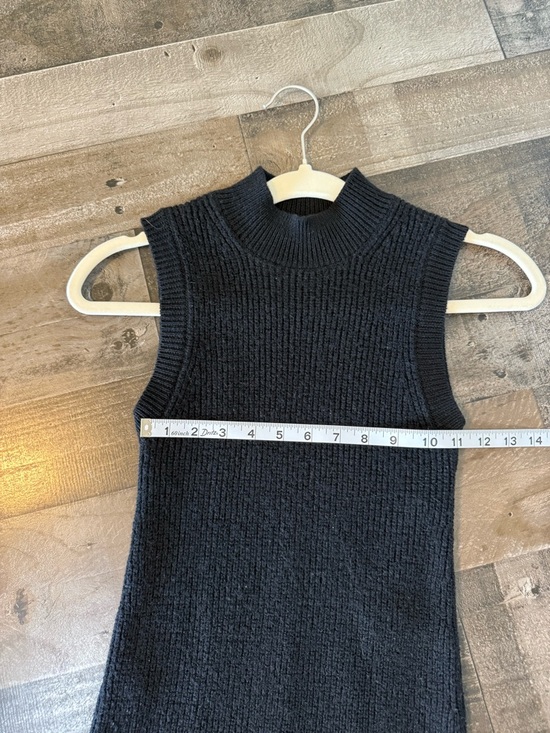 Babaton Aritzia Merino Wool Sweater Dress XXS Sleeveless Minimalist Bodycon
